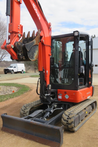 Mini-pelle KX033-4 Kubota utilisée avec les composants de base Moteur Moteur Pompe Boîte de vitesses PLC à vendre - Product Image 5