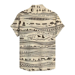 T-shirts à col chemise pour hommes, tissu premium, col décontracté, haut de mode décontracté, t-shirts à col chemise pour hommes - Product Image 3