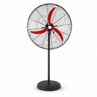 Ventilateur électrique industriel puissant sur pied, grande puissance, pour atelier, avec tête oscillante, type corne de bœuf, pour éliminer le formaldéhyde