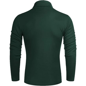 Nuevo suéter de cuello alto, suéter de punto de cuello redondo informal para hombre, suéter de lana para mantener el calor para hombre, suéter de lana para hombre, 2017 - Product Image 3