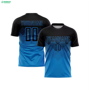 Pakistan Wholesale Sublimation Custom Football Jersey Latest Design Soccer Uniform 100% Polyester Breathable Quick Dry Men's - Product Image 4