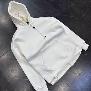 Sweat-shirt à capuche pour homme, manches longues, pull-over décontracté en jersey de coton, impression numérique DIY, écologique, respirant, automne - Product Image 1