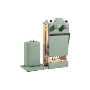 Nueva llegada plegable Pilates Reformer madera Yoga plegable Pilates Core cama ahorro de espacio Fitness gimnasio máquina para entrenamiento de cuerpo completo - Product Image 1