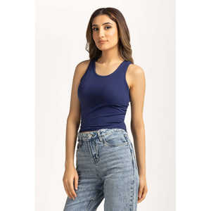 Top de Punto Transpirable para Mujer, Mezcla de Tejidos, WM-KTP-WS24-024 - Product Image 5