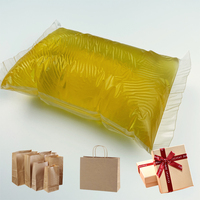 Adhesivo Transparente Amarillo de Fusión en Caliente para Sellado de Bases de Bolsas de Papel Kraft, con Curado Rápido y Fuerte Adhesión Inicial