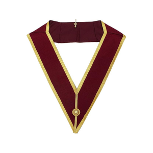 Collarette anglaise Royal & Select Masters de rang passé-Velours marron avec tresse jaune et frange quantité minimale de commande bas Service OEM - Product Image 5