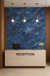 Carreaux de porcelaine hautement brillants 600X1200 MM Espaces muraux et de déclaration de luxe pour les applications de villa d'hôtel de centre commercial de salle de bains - Product Image 3