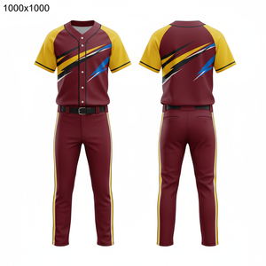 Uniforme de Béisbol Personalizado de Malla Ligera 2026 Sublimado Unisex Ropa de Equipo Opción Completa Venta al por Mayor - Product Image 4