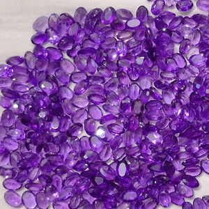 Meilleure qualité violet améthyste 6x4mm faisant pour pendentif améthyste pierre taillée 200 cts lot de gros - Product Image 2