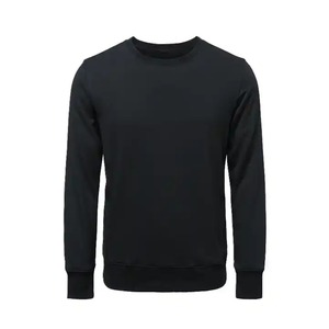 Sudadera de cuello redondo de gran tamaño Unisex para hombre, Jersey personalizado, hombros caídos a granel, talla XS, tela de lana lisa, suministro a granel al por mayor - Product Image 5