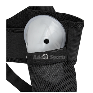 Protector de ingle de boxeo para hombres, protector de ingle de malla negra ajustable para Kickboxing Muay Thai Taekwondo y artes marciales - Product Image 4