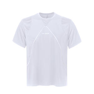 Camiseta Blanca 100% Algodón, Estilo Urbano, Vintage, Oversize, Hombros Caídos, Personalizable con Impresión de Alta Calidad, Ligera, para Hombre - Product Image 1