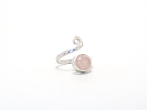 New Fine Pink Rose Quartz 925 Sterling <b>Silver</b> <b>Rings</b> Natural Gemstone Wholesale Jewelry Minimalist <b>Rings</b> <b>Chunky</b> <b>Rings</b> - Product Image 4