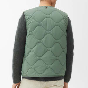 Best Seller Quilted Puffer Men's Windproof Bubble Vest Custom Design with <b>Zipper</b> Closure on <b>Sale</b> Now - Product Image 5