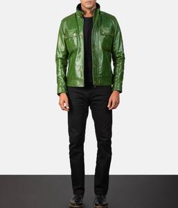 Fabricante de chaquetas de cuero a medida, proveedor mayorista personalizado de alta calidad para diseños únicos y servicios de producción Premium - Product Image 2