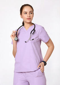 Combinaisons médicales en gros, uniformes d'infirmière et de médecin, tailles plus grandes, blouses pour femmes, couleur personnalisée, fabriqué au Pakistan - Product Image 2
