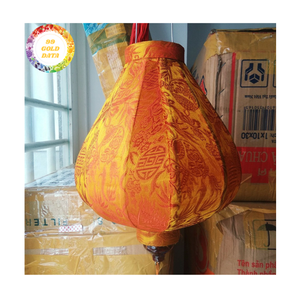 Linternas de seda con marco de bambú, linternas de Vietnam para iluminación decorativa, luces tradicionales para bodas y eventos de jardín - Product Image 3