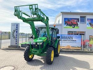 รถแทรกเตอร์เกษตรมือสองราคาถูก รถแทรกเตอร์ฟาร์ม John Deere 5058E พร้อมห้องโดยสารติดแอร์ 90 แรงม้า 100 แรงม้า 110 แรงม้า ขับเคลื่อน 4 ล้อ - Product Image 5