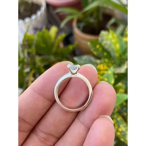Natural Aquamarine <b>Ring</b> 925 Sterling Silver Handmade Fine Gemstone Jewelry Wholesale Supplier - Product Image 4