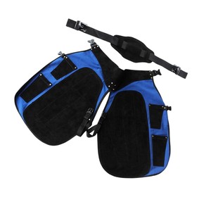 Delantal de trabajo profesional de cuero hecho a mano clásico de TARIQ MFG CO CE ISO EU - Product Image 5