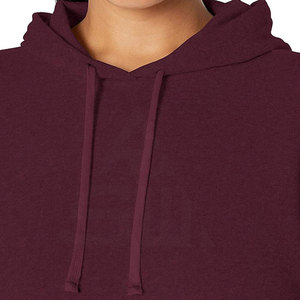 Sweat-shirts pour femmes en tissu éponge respirant pour l'hiver, logo frontal, couleur unie, haute qualité, logo personnalisé, sweat-shirts élégants - Product Image 4