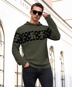 2025 hommes décontracté mode Joker Sublimation pull à capuche meilleure qualité drôle surdimensionné respirant conception solide motif OEM - Product Image 5