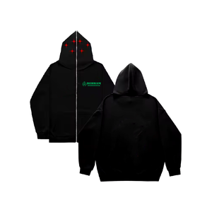 New Arrival Unisex French Cotton 100% Full Zipper <b>Hoodie</b> Casual Winter Breathable Quick Dry 3D Screen Printing <b>Plain</b> Dyed <b>Hoodie</b> - Product Image 1