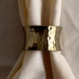 Decorative <b>Metal</b> Napkin <b>Ring</b> <b>For</b> Dining Table Decoration And Dining Use - Product Image 2