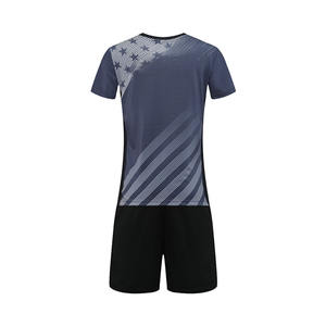 OEM Service Wholesale Sportswear Volleyball Uniforms Design Your Own Sleeveless Sublimation Volleyball <b>Jersey</b> & <b>Shorts</b> Set - Product Image 3