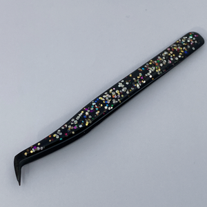 Pince à épiler à pointe de fibre Fabricant pince à épiler d'extension de cils en acier inoxydable Pince à épiler outil d'art des ongles de beauté de haute qualité à vendre - Product Image 3