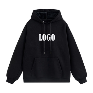 เสื้อฮู้ดแบบสวมหัวสำหรับผู้ชายผ้าฝ้าย-ผ้าที่อุดมไปด้วยความร้อนภายในมีฮู้ดสองชั้นเสื้อแนวสตรีทแวร์มีฮู้ดสำหรับฤดูหนาวผลิตจากประเทศปากีสถาน - Product Image 5