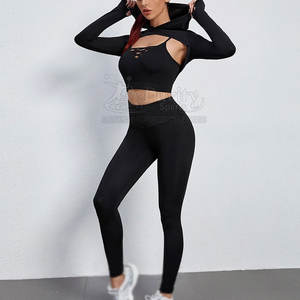 Dernier style d'ensemble pour femmes quantité minimale de commande bas Vente directe d'usine Ensemble pour femmes Haute qualité 100% Coton Ensemble pour femmes - Product Image 1