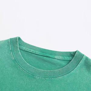 Camiseta de color único de gran tamaño con conjunto corto, venta al por mayor, camisetas con cuello redondo y logotipo personalizado para hombre, camiseta informal de manga corta, conjunto doble - Product Image 2