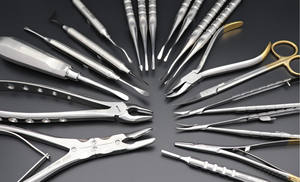 11.5cm Angular Medical <b>Surgical</b> Bandage Gum Scissors Stainless Steel <b>Instruments</b> Manual Forceps - Product Image 2