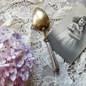 Cuillère de mariage en aluminium revêtu de PVD couleur or vintage, couverts de table parfaits, ustensiles de cuisine, cuillère à dessert pour la maison, ensemble de couverts - Product Image 6