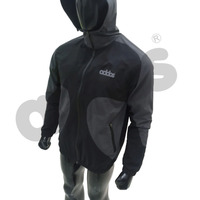 Veste de pluie décontractée pour homme, imperméable, respirante, en polyester, coupe-vent, avec fermeture éclair, imprimée, poches, prix de gros