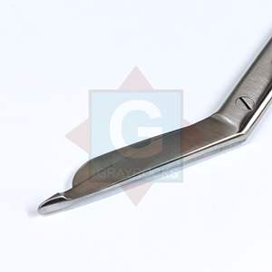 กรรไกรตัดผ้าพันแผลสแตนเลสแบบใช้มือ คุณภาพสูง ได้รับการรับรองมาตรฐาน CE ชุดอุปกรณ์ผ่าตัดสำหรับใช้ในโรงพยาบาล - Product Image 2