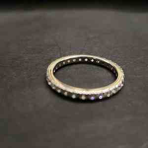 แหวนสแตนเลสสตีลประดับเพชร ดีไซน์โดดเด่น ทันสมัย เหมาะสำหรับเป็นของขวัญวันเกิด ใช้ได้ทั้งชายและหญิง - Product Image 3