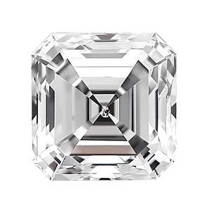 Moissanita de 9 mm con Corte Asscher de 3.75 Quilates, con Certificado, Ecológica, Cultivada en Laboratorio, Alternativa Brillante al Diamante, Sostenible - Product Image 4