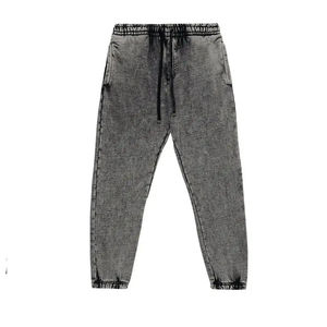 Ensemble de survêtement en molleton de coton délavé à l'acide, deux pièces, jogging délavé à l'acide, sweats à capuche et pantalons de survêtement personnalisés pour hommes, survêtement en gros - Product Image 2