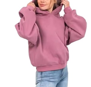 Femmes décontracté hiver polaire imprimé fermeture éclair à capuche solide goutte épaule à capuche col avant Logo Badge décoration Streetwear - Product Image 4