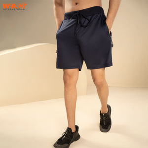 Pantalones Cortos Deportivos de Verano para Hombre, Ligeros, de Poliéster/Algodón, Estilo Urbano, Transpirables, de Secado Rápido, Diseño Deportivo de Alta Calidad, Color Sólido - Product Image 1