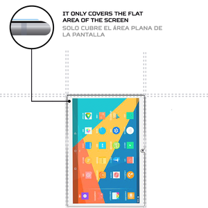 ฟิล์มกันรอยหน้าจอสำหรับแท็บเล็ตเทคลาส พี 10 - Product Image 4