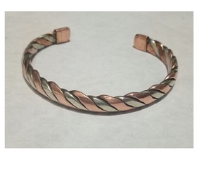 Brazalete Magnético de Estrella de Moda Vintage Unisex de Aleación de Cobre Puro, Joyería de Imitación de Perla, Regalo - Product Image 1