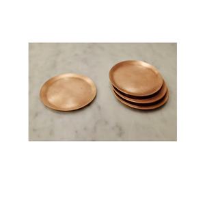 Sous-verre en pierre de cuivre martelé le plus récent pour les ustensiles de cuisine et les restaurats de taille personnalisée et les articles de fête faits à la main - Product Image 5