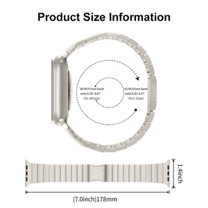 316 di fabbrica <span class=keywords><strong>cinturino</strong></span> in acciaio inossidabile per Ultra 49mm lusso arancione titanio 45mm <span class=keywords><strong>cinturino</strong></span> per <span class=keywords><strong>Apple</strong></span> 46mm - Product Image 6