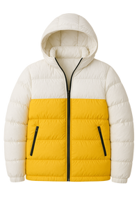 Premium Quality Casual Winter <b>Jacket</b> <b>Cheap</b> Price Plus Size Hooded <b>Puffer</b> <b>Jacket</b> For Men With Bubble Quilted With Zipper - Product Image 2