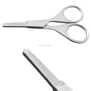 Tijeras Veterinarias Curvas de Precisión Quirúrgica, Acero Inoxidable, Instrumentos Quirúrgicos Ortopédicos, Uso Manual en Clínica y ORL, Certificación CE - Product Image 5