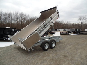 Remolque de volquete de tractor usado para granja, remolque volquete de 10 toneladas, remolque basculante hidráulico de tractor agrícola - Product Image 2