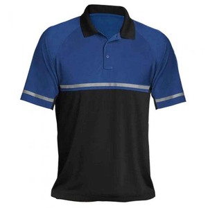 Wholesale Customizable Men's Polo Shirt Summer OEM Service Available Breathable High Quality Polyester/Cotton Workwear - Product Image 2